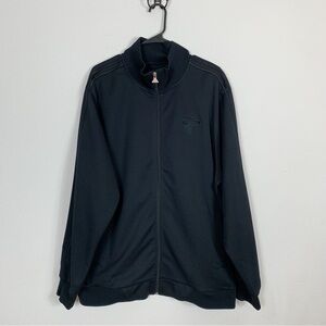 Adidas Men’s Black Miami Heat Zip Up Jacket Sz Large